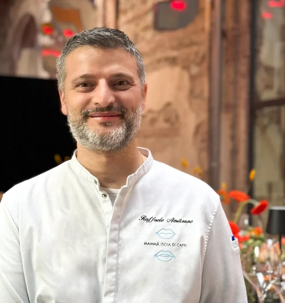 Raffaele Amitrano Chef Nazionale - Mammà Isola di Capri - Capri