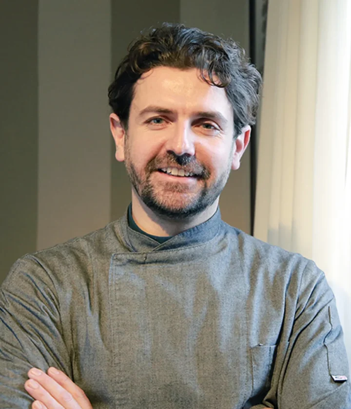 Daniele Santovito del Ristorante Carlina di Torino