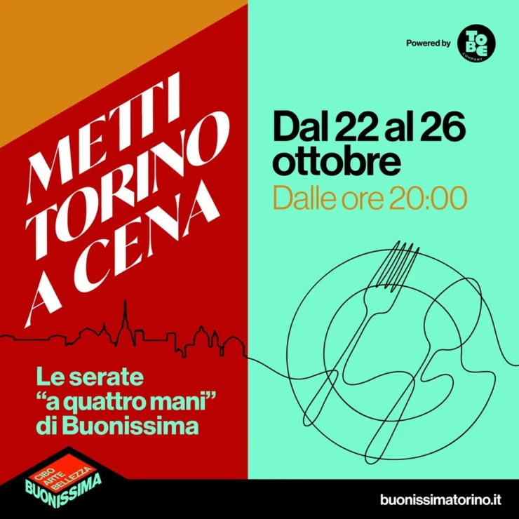 Metti Torino a cena: cene a 4 mani