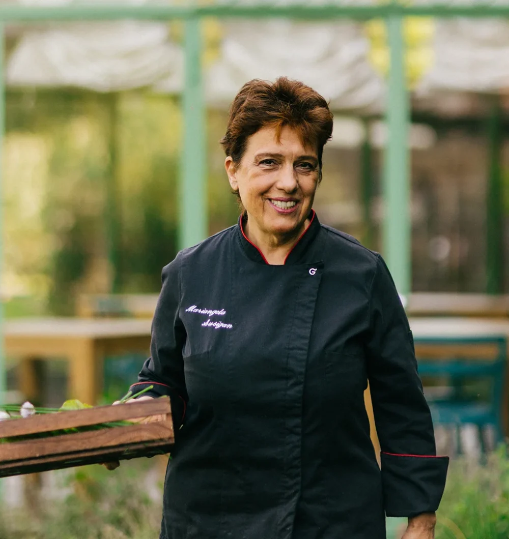 Mariangela Susigan del ristorante Gardenia