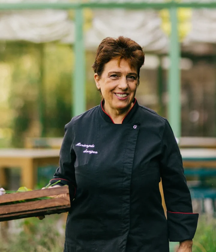 Mariangela Susigan del ristorante Gardenia