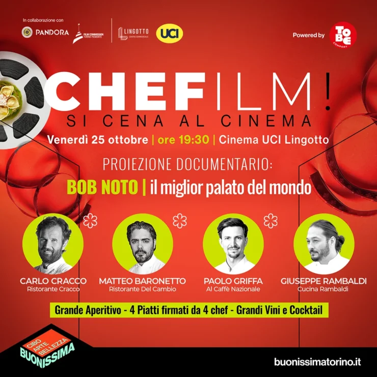 Chefilm! Si cena al cinema
