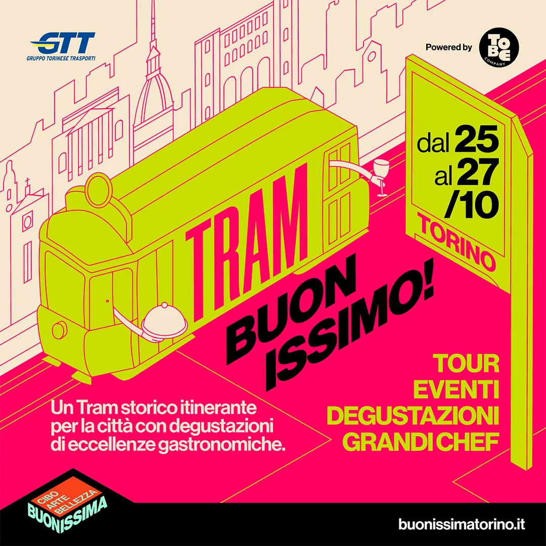 Tram Buonissimo - dal 24 al 27 ottobre si cena sul tram storico di Torino