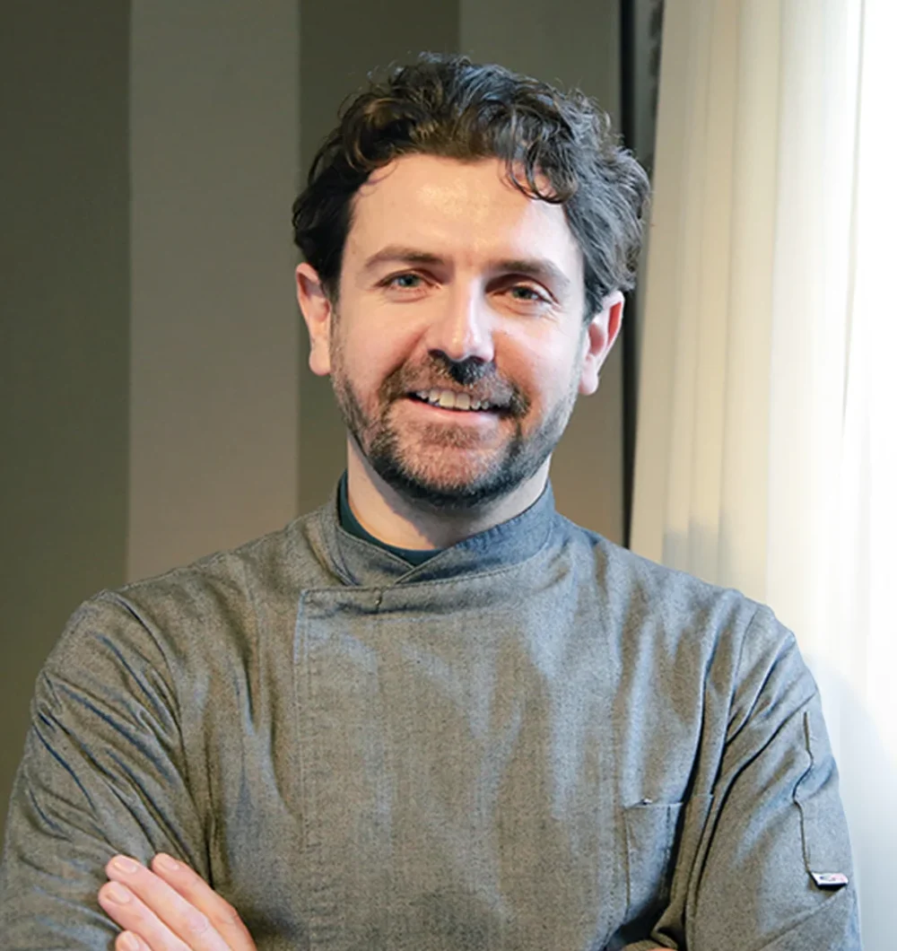 Daniele Santovito del Ristorante Carlina di Torino