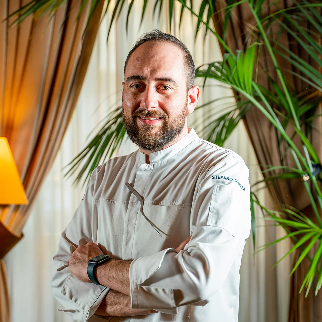Stefano Sforza di Opera Ristorante chef di Metti Torino a Cena Buonissima Torino 2024