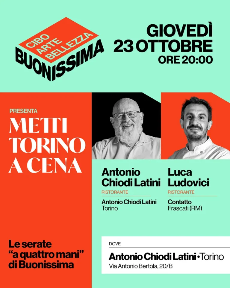 ANTONIO CHIODI LATINI cena a 4 mani