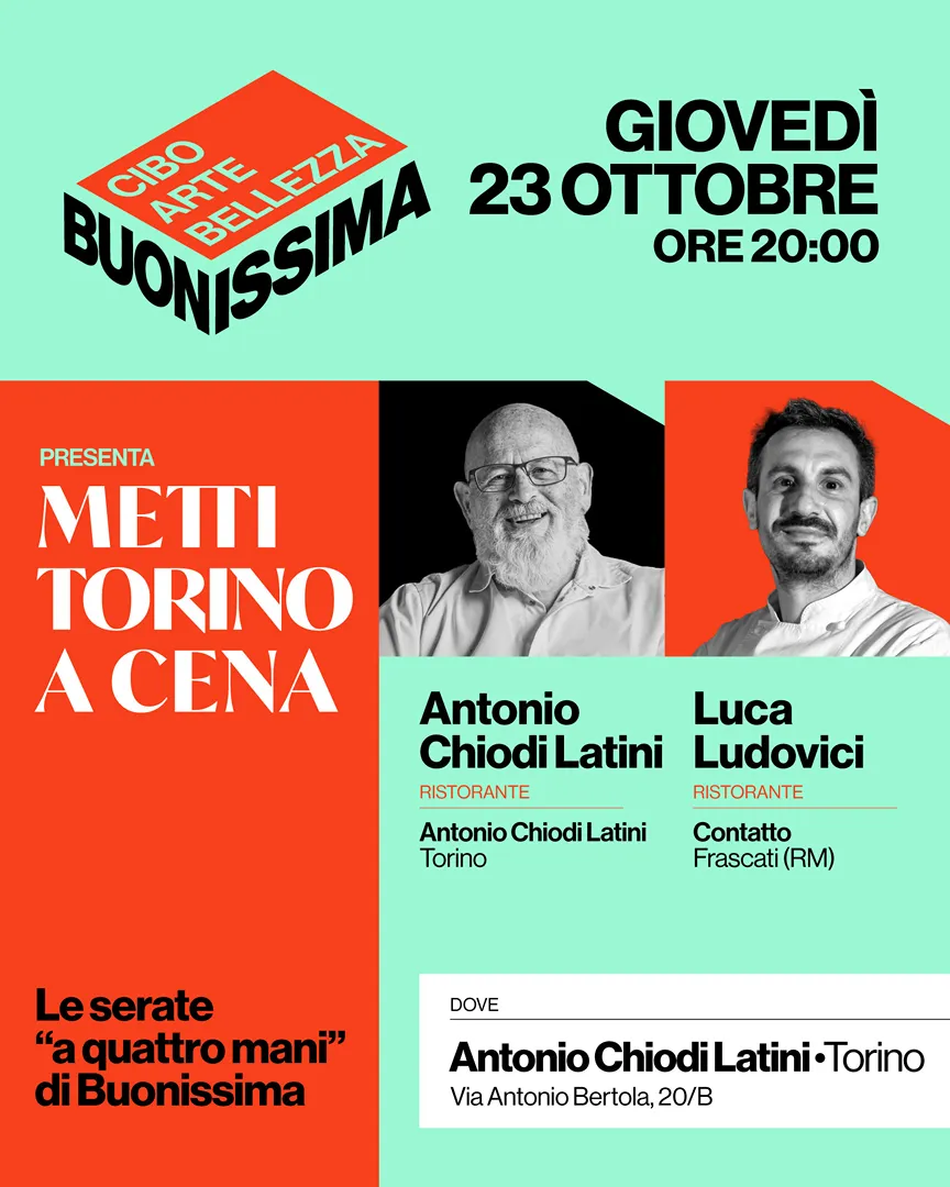 ANTONIO CHIODI LATINI cena a 4 mani