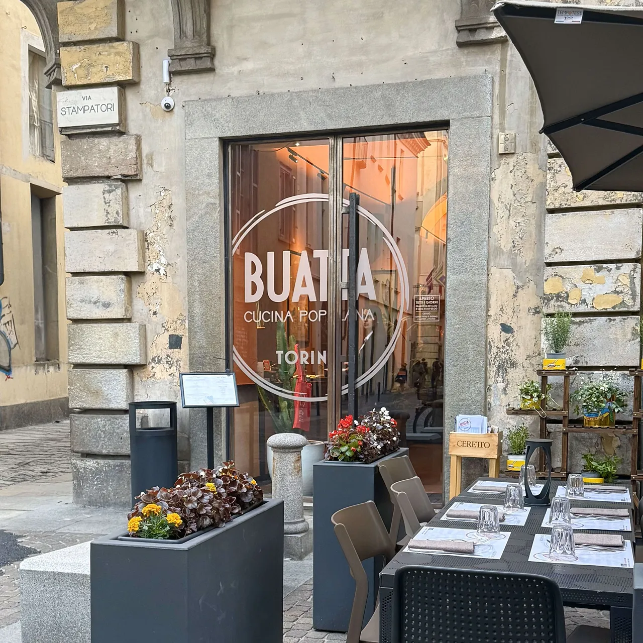 Buatta Cucina Popolare will participate in Bistromania