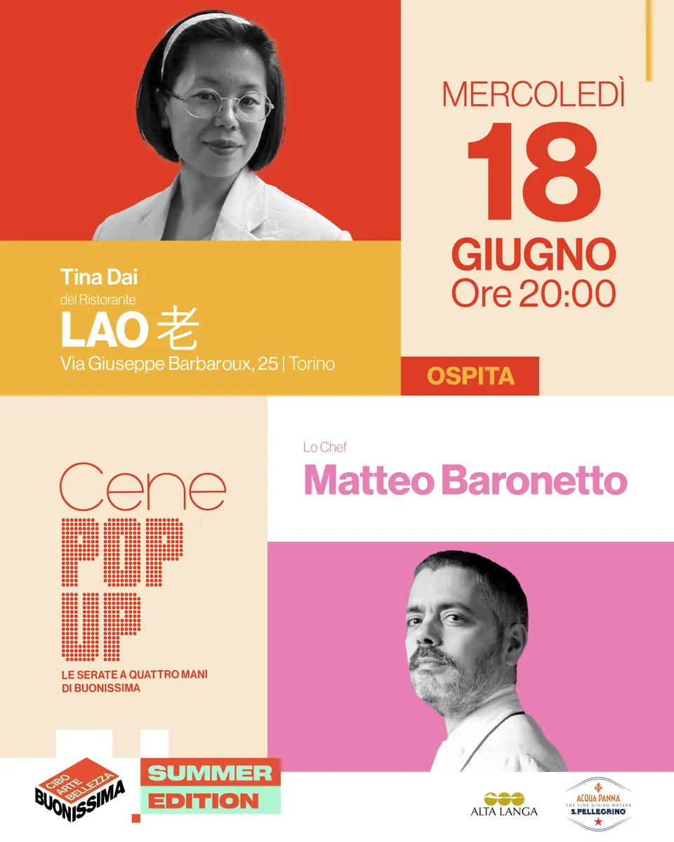 Cena Pop Up - Lao ospita Matteo Baronetto