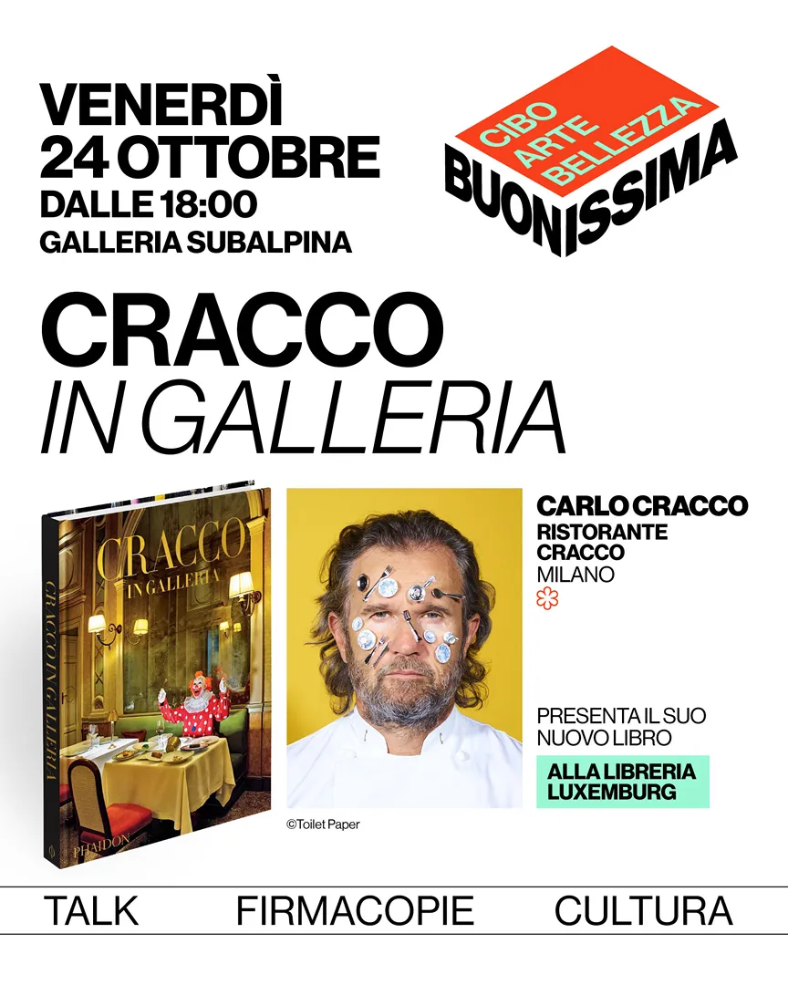 Cracco in galleria presentazione libro