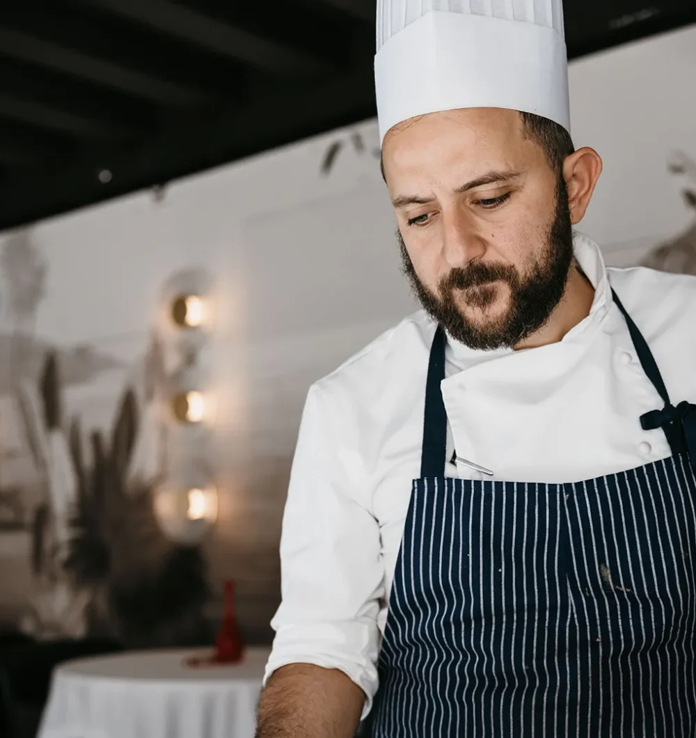 Chef Donato Ascani del ristorante Glam