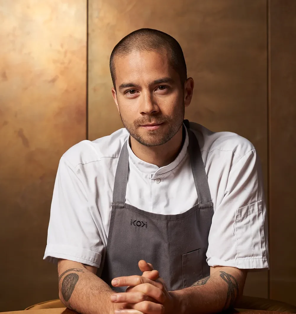 Jeremy Chan - Chef e co-fondatore del ristorante Ikoyi di Londra