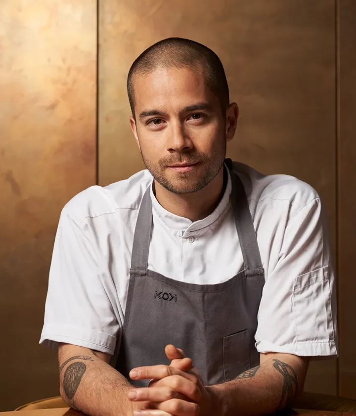Jeremy Chan - Chef e co-fondatore del ristorante Ikoyi di Londra