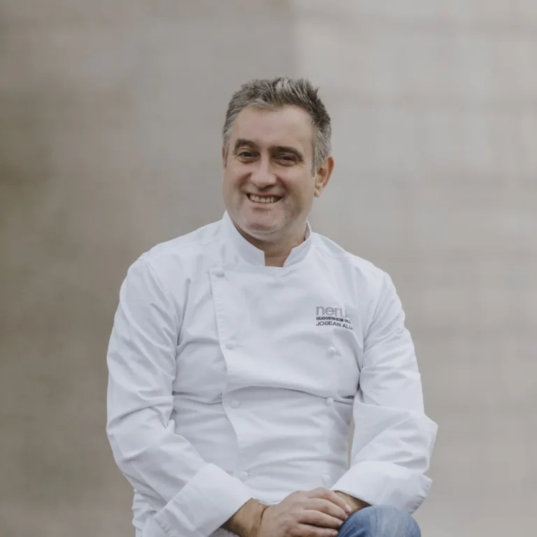 Josean Alija del ristorante nerua Guggenheim Bilbao 2 stelle michelin ospite a Buonissima 2025
