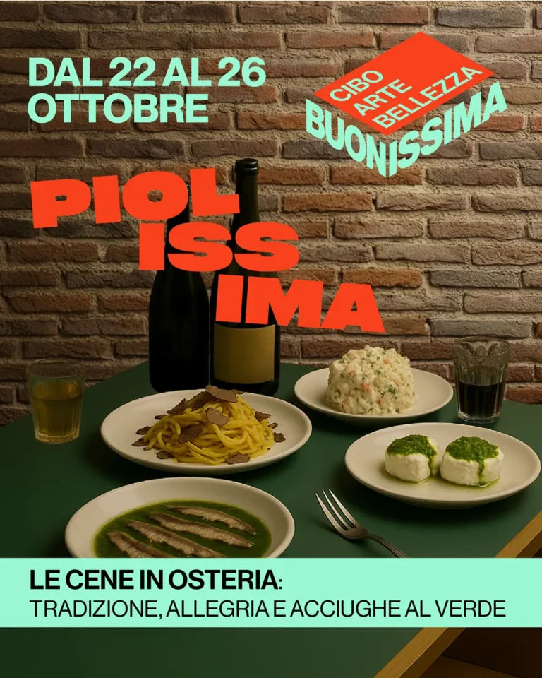 Piolissima from October 22nd to 26th in many Turin clubs