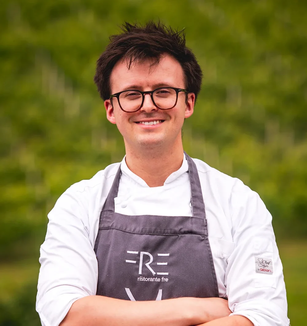 Francesco Marchese chef del ristorante Al FRE 1 stella michelin sarà partecipante di Opening Dinner