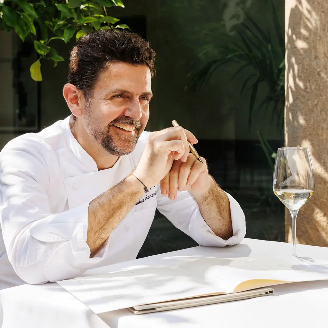 Daniele Santovito del Ristorante Carlina di Torino