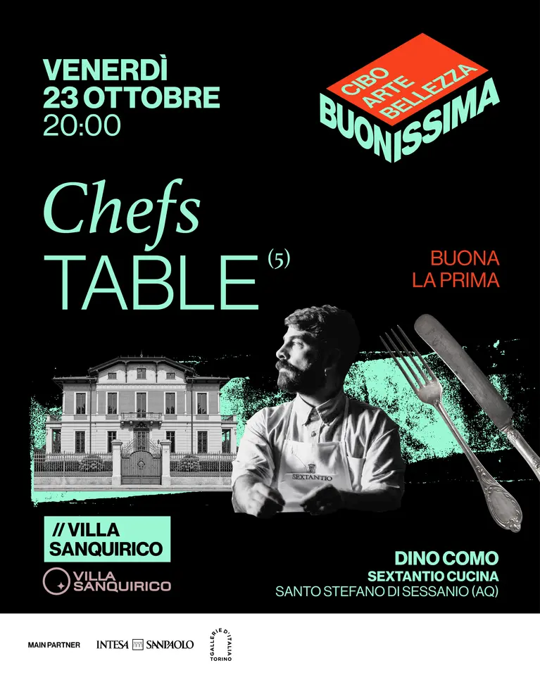 Chef's table - Dino Como Villa Sanquirico