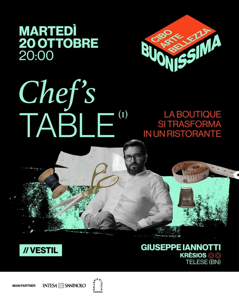 Chef's table - Giuseppe Iannotti Vestil